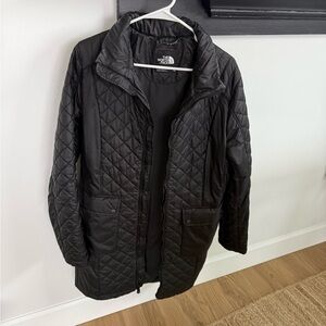 The North Face Womens Quilted Black Puffer Coat